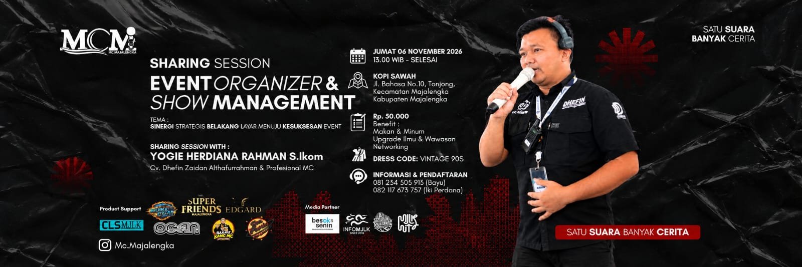 Poster RAHASIA SUKSES DI BALIK EVENT